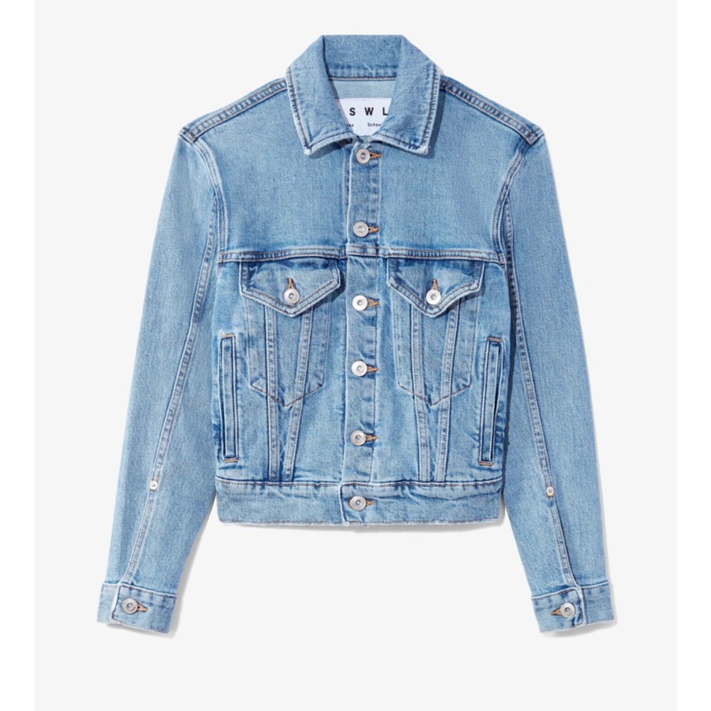 Proenza Schouler PSWL Shruken Denim Jacket